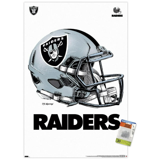 NFL Las Vegas Raiders - Casque anti-goutte 20