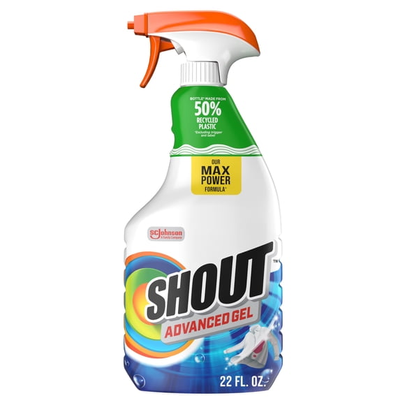Gel quitamanchas para ropa Shout Advanced 650 ml en spray