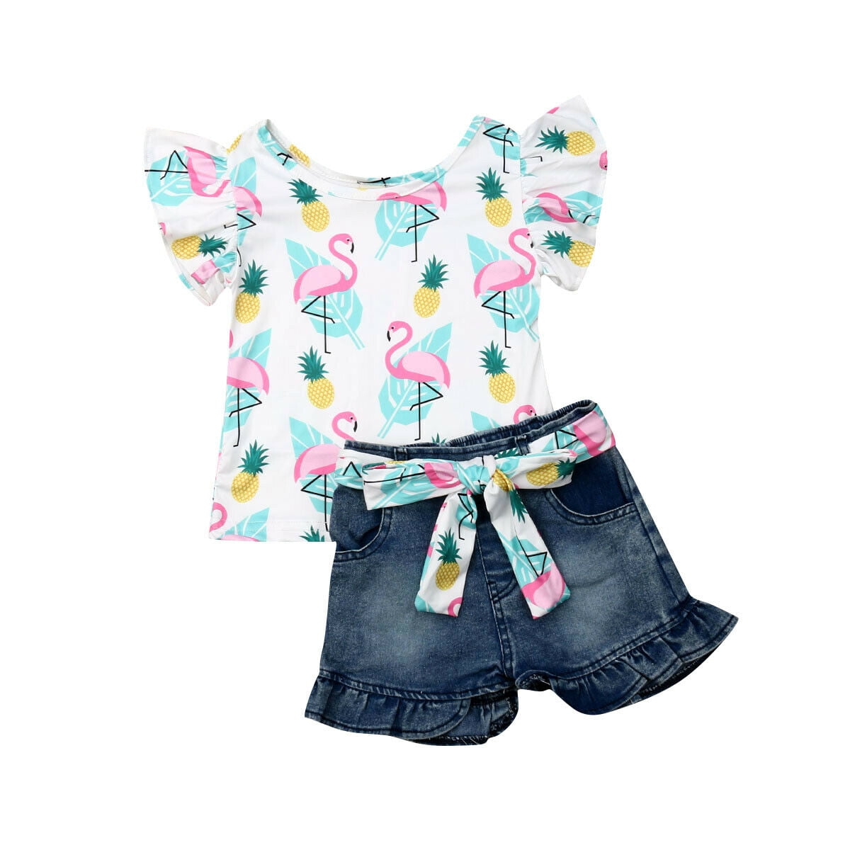 baby girl denim shorts
