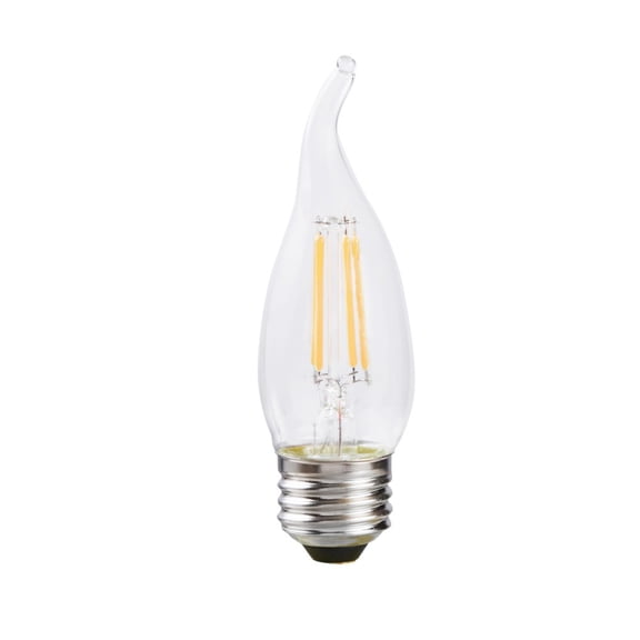 Sylvania 40758 B10 LED Dimmable Bulb, Clear, 5 Watt