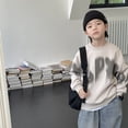 thumbnail image 5 of Sudaderas con capucha para niños, camisetas de algodón, prendas de vestir exteriores, primavera y otoño, morado, regalo de Navidad para niños, ropa deportiva para niños 2024, 5 of 5