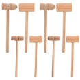 thumbnail image 1 of Martillo de madera Mizh de 8 piezas, martillo para huevos, herramienta práctica para martillo de madera, juguete para niños de Pascua, 1 of 6