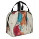 thumbnail image 2 of Easygdp Colorful Dachshund Art Bolsa Térmica Premium - Tela Oxford Impermeable, Gran Capacidad, Bolsillo Frontal, Unisex para Trabajo, Escuela, Actividades al Aire Libre y Picnics, 2 of 8