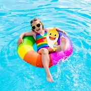 Baby Shark Kids Scrubby, Bath Accessory, Yellow, Pinkfong