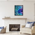 thumbnail image 3 of Stupell Industries Blue Modern Sea Life Abstract Painting Black Floater Framed Canvas Art Print Wall Art, 25 x 31, 3 of 10