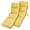 Buttercup Smooth, variant on Comfort Classic Channeled Indoor/Outdoor Sunbrella Chaise Lounge Cushion - Set of 2