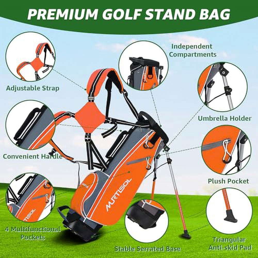   クラブボウル　クラブ XDriveMax 6 Pieces Kids Golf Club Set, Junior Golf Club Set Ages 9