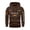 Brown, variant on EliteGoogv Mens Hoodies England Flag Print Drawstring Hoodies For Men Lined Loose Fit Pullover Sweatshirt Casual Winter Outerwear Soccer Brown S