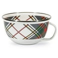 thumbnail image 2 of Highland Plaid Pattern - Set of 4 - 24 oz Sharing Bowls - Golden Rabbit Enamelware, 2 of 4