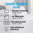 thumbnail image 5 of Juego De Sábanas Individual Microfibra Diseño Sirena, 5 of 5