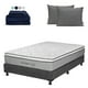 thumbnail image 1 of Colchón Matrimonial Dicasa Vail + Box Base Cama + Almohada 2Pack + Sábanas Softy, 1 of 8