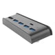 thumbnail image 4 of Sidaley Para PS5 DE/UHD Game Console USB Hub Digital Game Host Hub Adaptador de alta velocidad Splitter Gamer Reemplazos Accesorios Videojuegos y accesorios negro, 4 of 6