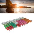 thumbnail image 4 of 14Pcs Luminous Squid Hook Lure 8cm Artificial Shrimp Shape Fishing Lure Set With Storage Box, 4 of 5