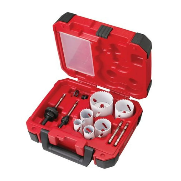 Milwaukee 49-22-4095 10-pc Electricians Hole Dozer Hole Saw Kit