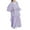 Purple, variant on PINQI Casual Dress for Toddler Girls Dress Children Girls Chiffon Dress Cardigan Abaya Hijab Dress with Belt Dubai Elegant Dress Prayer Party Gift