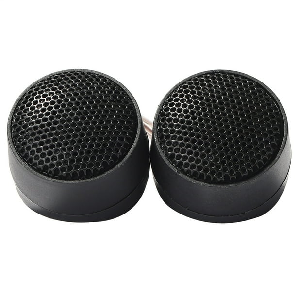 1 Par Minialtavoces Sensibles 12V para Interior Coche Tweeter 10W (grande)