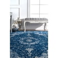 thumbnail image 6 of nuLOOM Paisley Verona Vintage Persian Accent Rug, 2' x 3', Dark Blue, 6 of 7