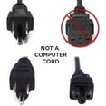 thumbnail image 4 of THE CIMPLE CO - 3 Prong AC Power Cord Cable - 10 Ft - Black - PC Desktop Laptop Printer LCD HDTV, 4 of 9
