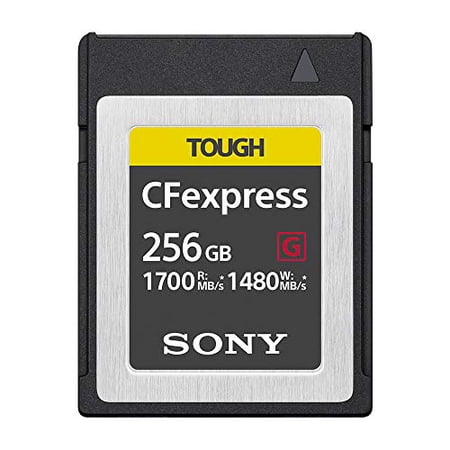 Sony SONY CFexpress Type B memory card 256GB Tough specifications Write speed 1480MB / s Read speed 1700MB / s CEB-G256