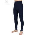 thumbnail image 2 of Gustave Men's Classic Thermal Underwear Bottom Ultra Soft Long Johns Bottom Cotton Base Layer Pant -Navy, Size XL, 2 of 8