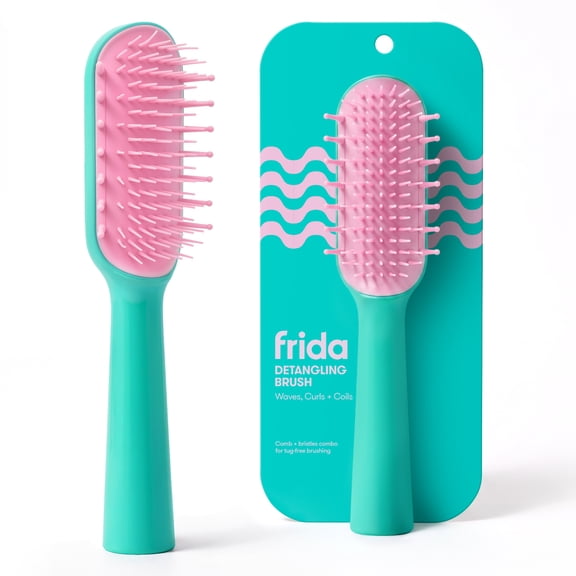 Frida for Kids Curly Hair Brush, Detangling Brush for Curls, Kids