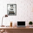 thumbnail image 2 of Stupell Industries Fashion Designer Shoes Bookstack Black And White Watercolor Framed Wall Art by Amanda Greenwood, 2 of 8