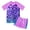 Purple Mermaid, variant on Lanbubble Girls Rash Guard Swimsuit Set Short Sleeve UPF 50 2 Pieces Bathing Suit 5-6 Years
