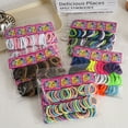 thumbnail image 2 of 72Pack Pony Pearl Hair Ties - Ponytail Holders - No Damage Hair Accessories for Women, 2 of 12
