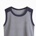 thumbnail image 6 of mgoYE Boys Tank Top Shirt and Active Mesh Short Set for Toddlers and Big Kids(Grey,7-8 Years), 6 of 6