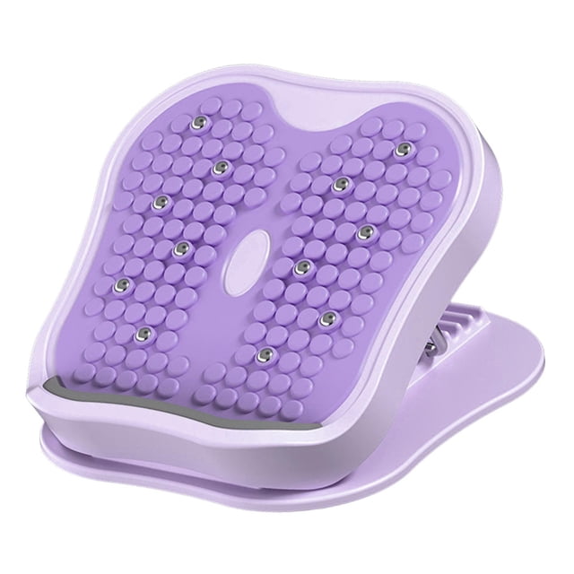 bedienty Calf Stretching Board Exercise Tilt Ramp Slant Board Leg Home Stretching Gym Violet 28x28cm