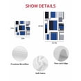 thumbnail image 7 of Blue Grey Geometric Kitchen Dish Towels for Drying Dishes Set of 4, Abstract Art Irregular Contemporary Waffle Weave Microfiber Hand Tea Bathroom Towels Quick Dry & Absorbent Towel 15.7x23.6, 7 of 7