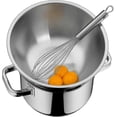 thumbnail image 5 of WMF gourmet bowl set 4 pieces, stainless steel bowls for the kitchen 0.75l - 2.75l, mixing bowl, salad bowl, serving bowl, Cromargan, stackable, 5 of 5