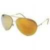 Technomarine Cruise Original Aviator TMEW005-02 Mirrored Lens Sunglasses - Gold / Gold