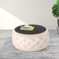 thumbnail image 1 of Sophisticated Side Coffee Table for Elegant Home D茅cor in Light Beige, 1 of 6