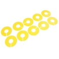 thumbnail image 6 of 10Pack Clothing Rack Size Dividers Round Hangers Dividers White for Yellow, 6 of 8