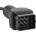 thumbnail image 5 of Car Diagnostic Cable 12 Pin to 16 Pin OBD2 Connector Adapter Extension Car Accessories for Renault, 5 of 5
