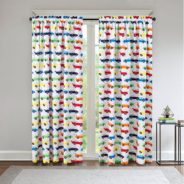 Mainstays Window Panel, High Gear Brights Racing Cars Multi