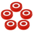 thumbnail image 5 of WEUVEB 5-Pack Red Silicone Tennis Racket Dampeners for Improved Comfort and Shock Absorption, 5 of 9