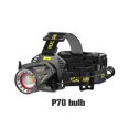 thumbnail image 2 of Faro delantero Greeniant lámpara de pesca recargable Sensor brillo luz al aire libre impermeable Negro P70, 2 of 6
