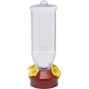 Perky-Pet Red Plastic Lantern Hummingbird Feeder - 18 oz Capacity