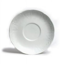 Tuxton China CHE-054 Chicago 5.63 in. Saucer - Porcelain White  - 3 Dozen