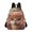 Alpaca in Flowers Sea, variant on JIALIOU Mini Backpack Purse for Women Quilted Casual Daypack Small Travel Shoulder Bag, Alpaca in Flowers Sea