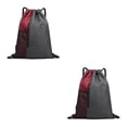 thumbnail image 2 of Jumpingount empacable con cordón Bolsillo lateral Auricular Agujero Monedero ajustable Llave Bolsa para teléfono móvil Camping Viajar Mochilas Vino rojo 2Conjunto, 2 of 6