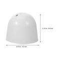 thumbnail image 2 of WEUVEB 2Pcs White Plastic Ceiling Fan Canopy Kit with Fan Bottom Cover, 2 of 8