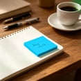 thumbnail image 4 of Under 1$ Product! Sticky Notes 3x3 Inches, Bright Colors Self-Stick Note Pads, Easy to Post for Home, Office, Notebook and Daily Life Organization, 100 Sheets/Pad, Blue, 4 of 7