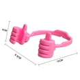 thumbnail image 4 of Thumbs Up Lazy Phone Stand 360 Rotación Ajustable para IPhone IPad () Rosa, 4 of 4