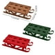 thumbnail image 3 of Mini juego de decoración de esquís de Papá Noel (paquete de 3) | Adornos de mesa de plástico con forma de reno de esquí y carrito | Kit de manualidades navideñas | Exhibición de pueblo navideño |, 3 of 6