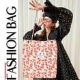 thumbnail image 3 of Ayieyill Corduroy Tote Bag with Inner Pocket, Large Canvas Shoulder Bag for Women and Girls, 3 of 8