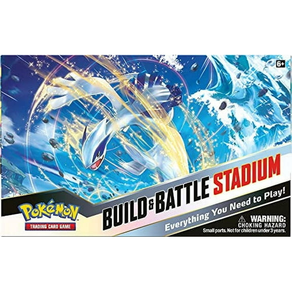 Pokemon Trading Card Game: Sword  Shield: Silver Tempest - Build and Battle Stadium Box