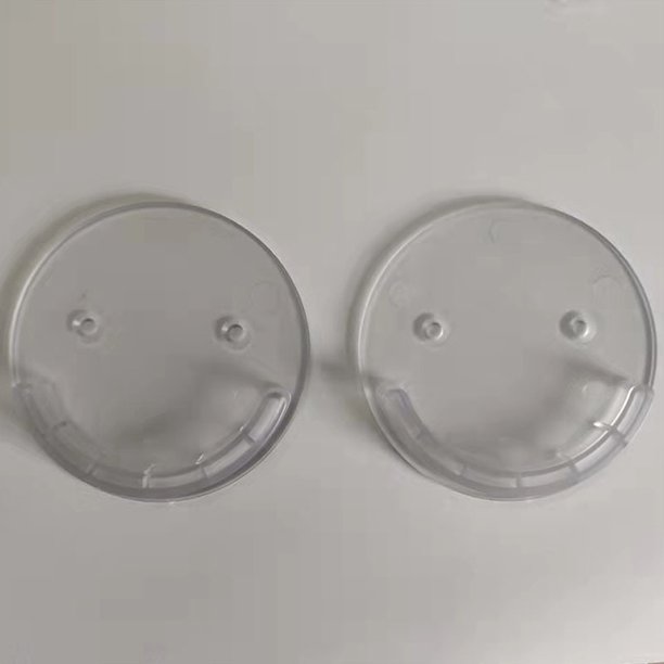 CUH Closet Pole Sockets Plastic Shower Curtain Rod End Supports Heavy